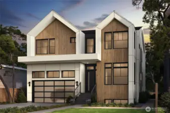 The images included in this listing are artist's renderings and are for illustrative purposes only. They represent the proposed design and layout of the property and may not reflect the final construction, finishes, or features. Actual features, finishes, and dimensions may differ from those shown.