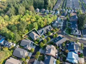 Lot Lines Not To Scale. Backs To Greens Space