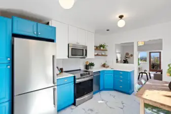 Updated kitchen