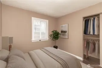 Virtually Staged Bedroom 2