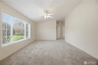 Living Room On The Left Side Of The Entry