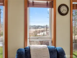 Beautiful river views from the entire side of the home!