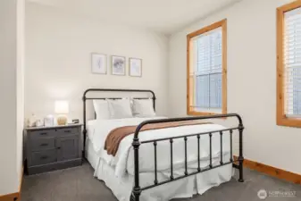 Upper level guest room