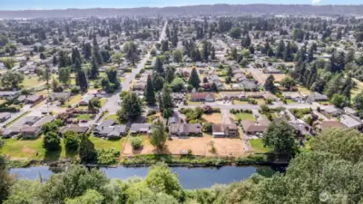 Conveniently located near all amenities, parks & easy access to Hwy 18/167.