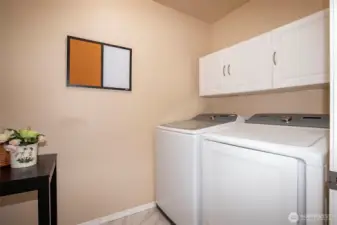 Laundry Room on Main Floor.