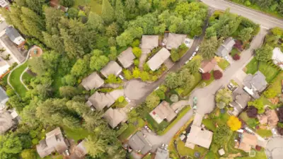 Aerial of Neighborhood.