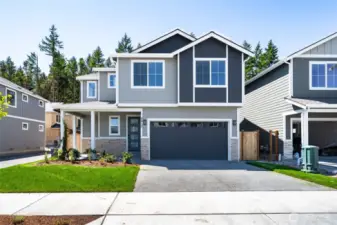 Photos are of another home in the community and are for illustration purposes only to reflect typical finishes.  May depict seller enhancements.  Colors and options may vary.