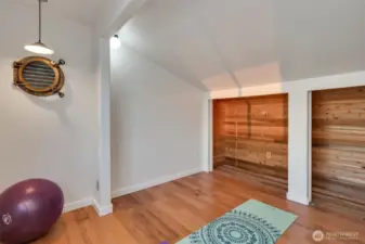 Loads of built in storage space.