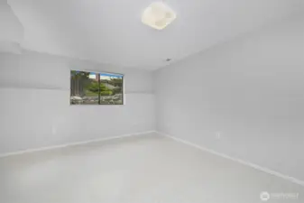 4th Bedroom on lower level