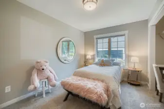 All the bedrooms are sized well.