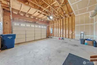 2-car garage.