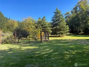 This is looking towards the east side of the property.