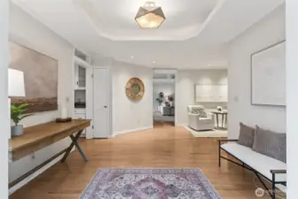 Entry sitting area