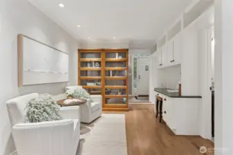 Entry Sitting area
