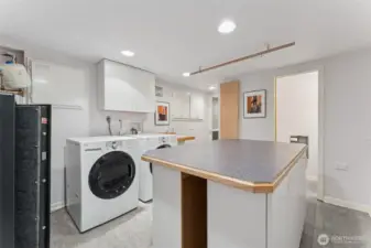 Laundry area