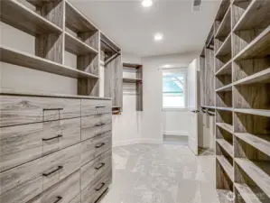 Primary Bedroom Walk-in closet