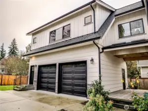 Garage with DADU above