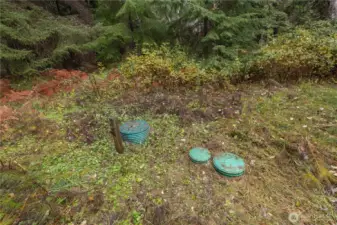 3-bedroom septic, recently inspected and repaired. Risers installed.