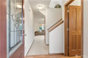 Great entry way into this cute home!