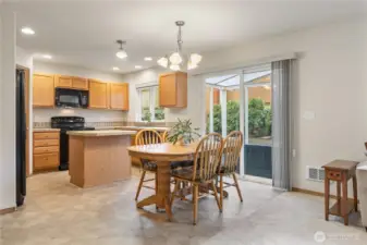 Great kitchen with plenty of storage and walk-in pantry!