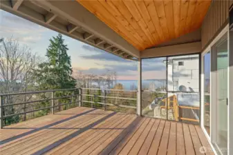 Just up the hill from Redondo Beach and the boardwalk, the skies are every changing