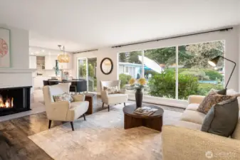 Appreciate the  open-floor concept throughout the main floor.