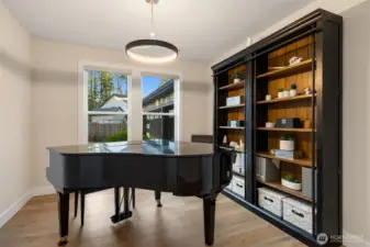 Den/office on the main level