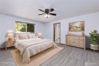Spacious Primary Bedroom