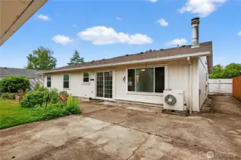 Back Yard and Patio