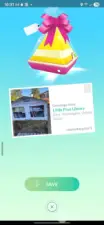 Enjoy the Little Free Library and Pokemon Gym in front of nearby home