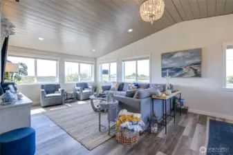 Plenty of seating and amazing views make this feel like a home away from home.