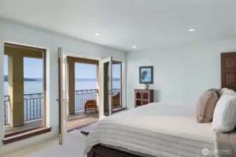 Sit and unwind from your private balcony