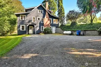 Side View with Ample Off Street Parking.