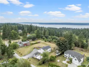 Quiet neighborhood of extraordinary homes.