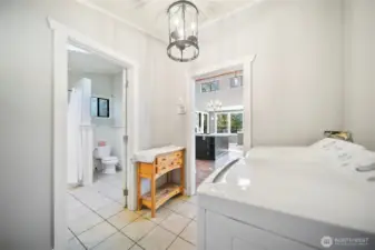 Main floor laundry room.