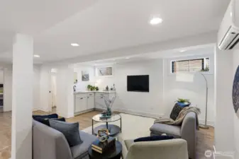 Lower level, use for media room or guest suite