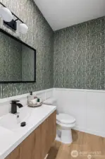 Half-bath on the main level