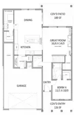 Main Level Floor Plan