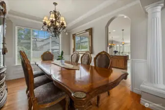 Formal dining room