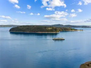 Blake Island & the Southworth ferry.