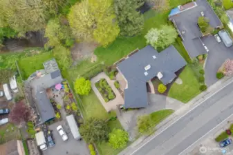 Create extra parking near the side yard