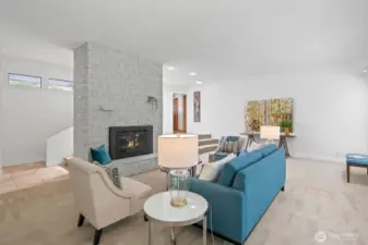 Love to entertain? Large enough for two separate seating areas