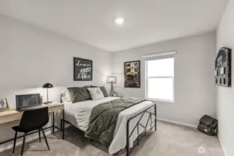 Photo rendering is representational. Actual home is under construction and finishes, elevation, and paint colors may vary. See site agent