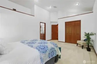 Vaulted ceilings soar for that spacious feel!