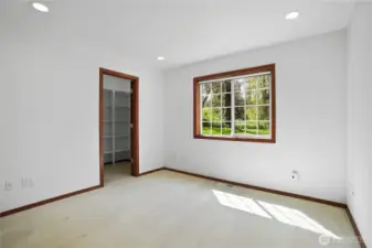 3rd bedroom with walk-in closet