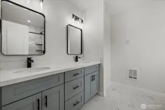Master bathroom