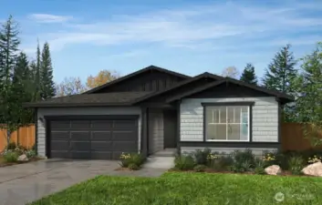 Exterior rendition