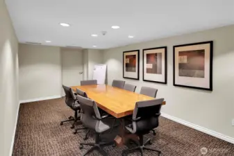 Conference room available.
