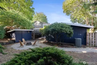 Back yard.