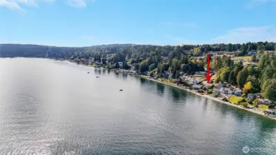 Looking south to Yukon Harbor.
